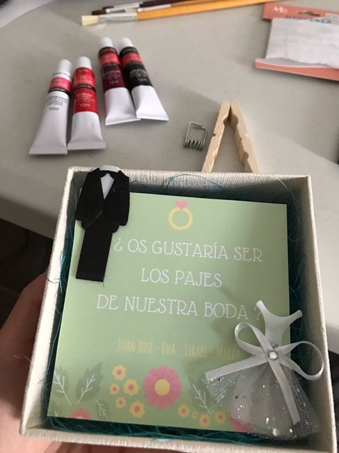 Pinzas e invitaciones - 1