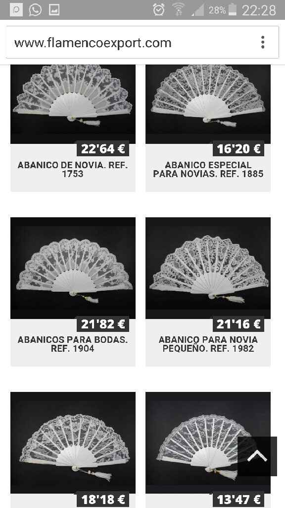 Abanicos novias - 1