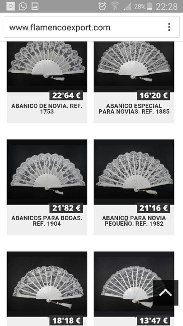 Abanicos novias - 1