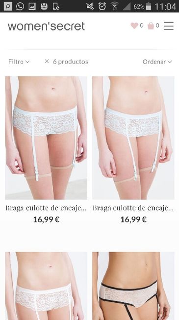 Braga/culote con liguero - 2