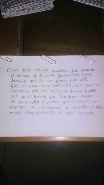 Texto para invitación boda - 1
