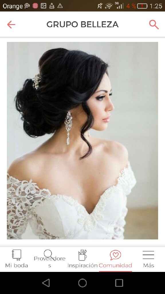 Qué peinado pega con este vestido? - 1