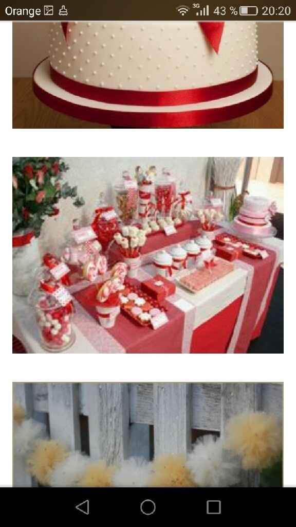 Mesa dulce o candy bar - 1