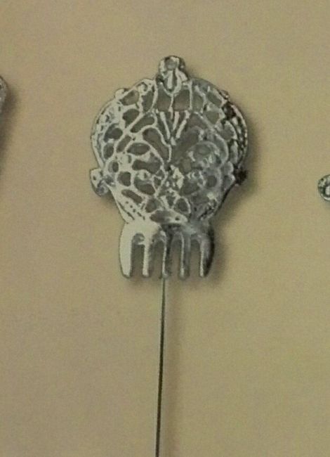 Mi cojin corazon+alfileres de trocitos de boda - 2