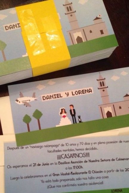 Nuestras invitaciones!!!