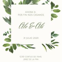 Invitaciones de boda - 1