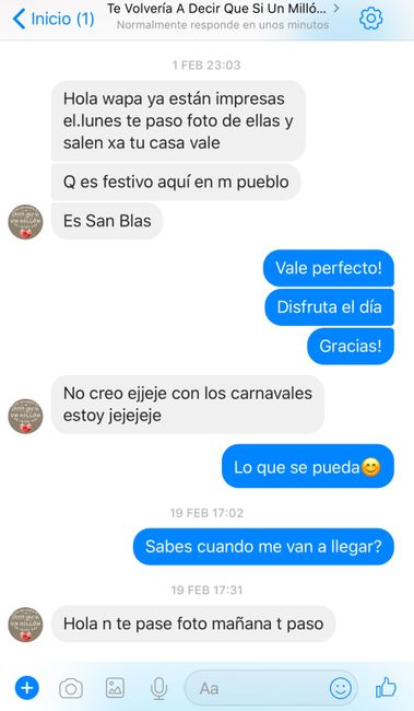 Decepción con la página te volvería a decir que si un millón de veces mas - 2