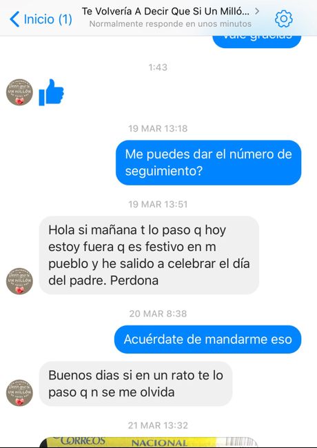 Decepción con la página te volvería a decir que si un millón de veces mas - 4