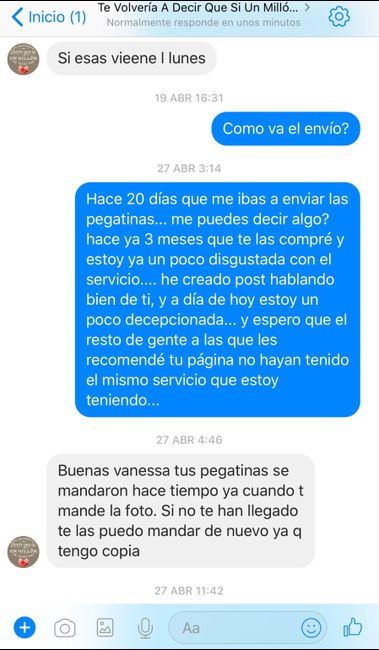 Decepción con la página te volvería a decir que si un millón de veces mas - 6