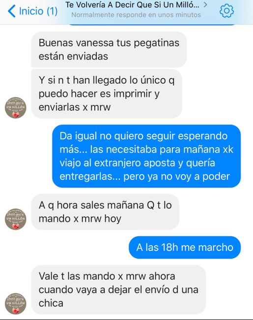 Decepción con la página te volvería a decir que si un millón de veces mas - 8