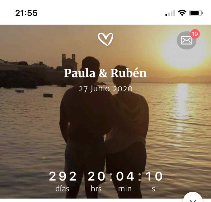 ¿Cuántos días, horas, minutos y segundos faltan para el gran día? 😍 - 1