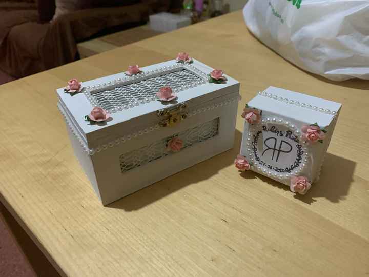 Porta alianzas y porta arras diy - 6