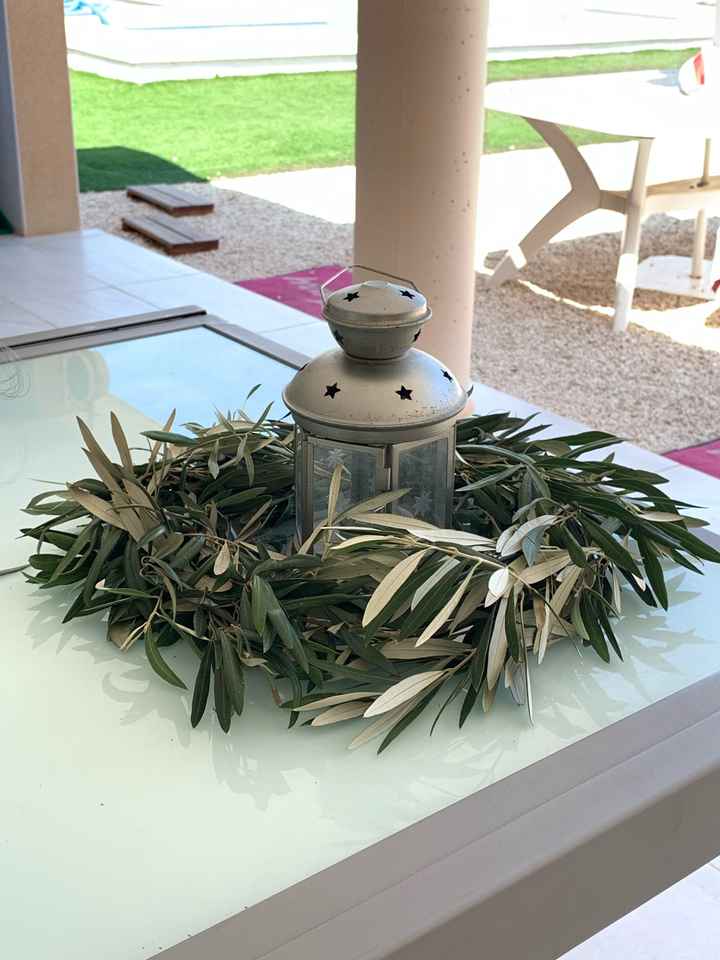 Centros de mesa (olivo) - 3