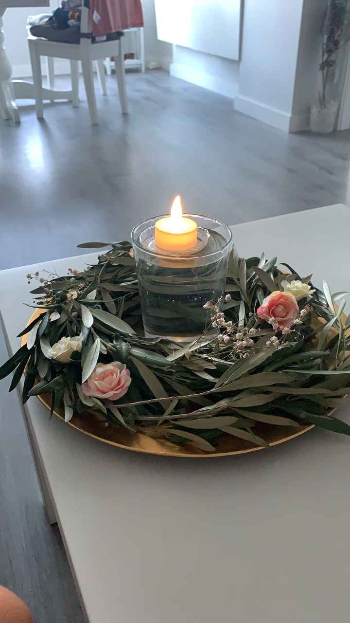 Centros de mesa (olivo) - 2