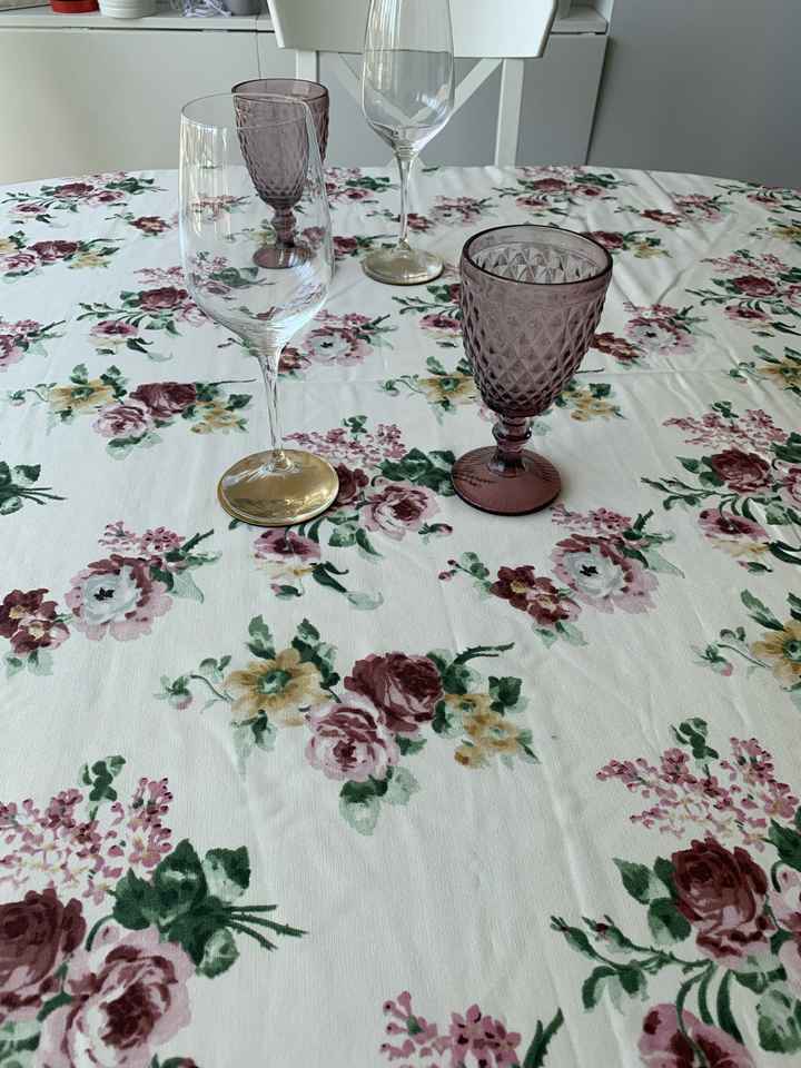 Decoración mesa nupcial - 1