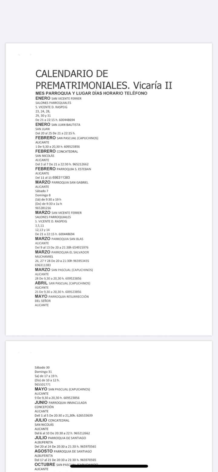 Cursillo prematrimonial - 1