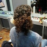 Peinado pelo rizado, 1.prueba - 1