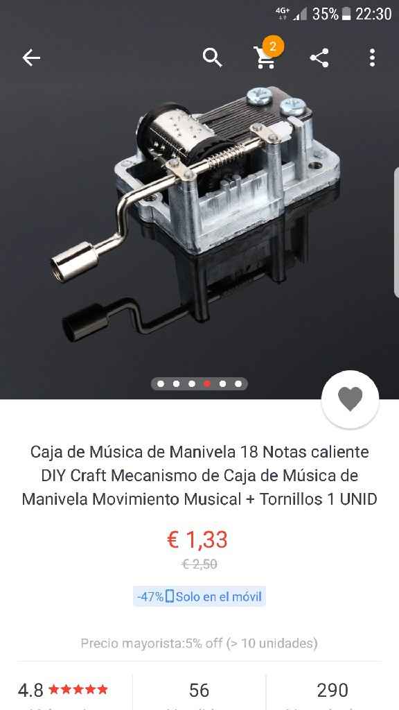 Encontrar caja de música. - 1