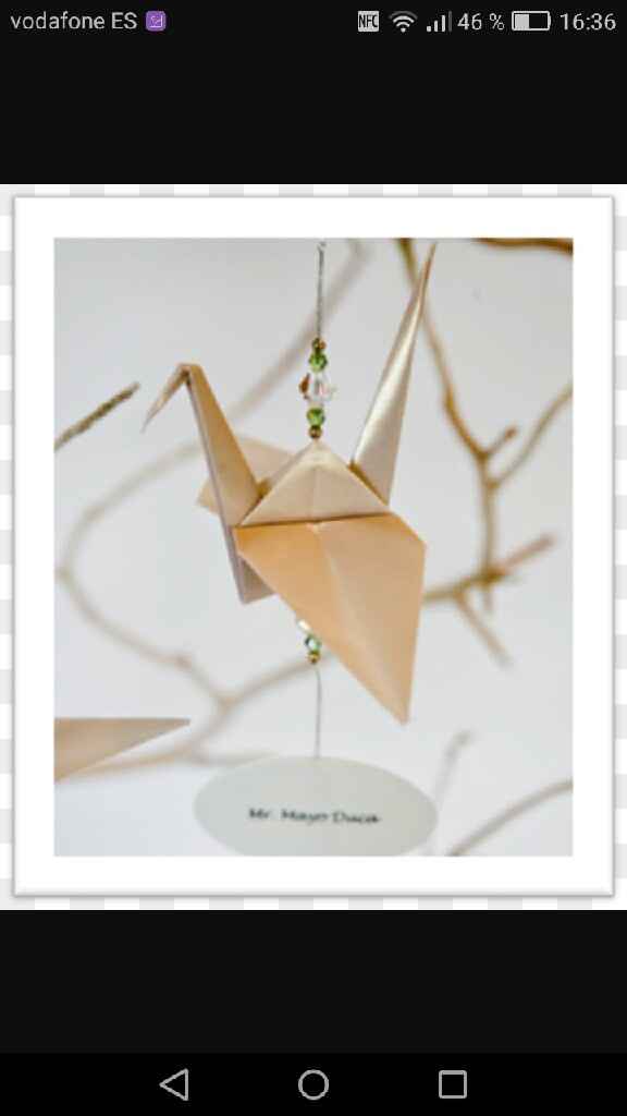 Decoración bodil a lo origami - 20
