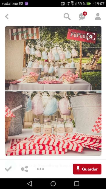 Que poner en un candybar? - 2