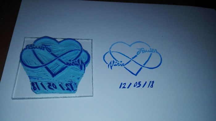 Sellos personalizados para la boda. ¿Con cuál te quedas? - 1