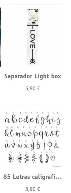  Letras caja de luz, lo encontré! - 1