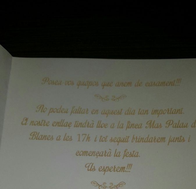 Nuestras invitaciones - 2