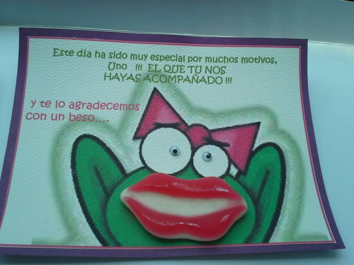 Tarjetas de agradecimiento