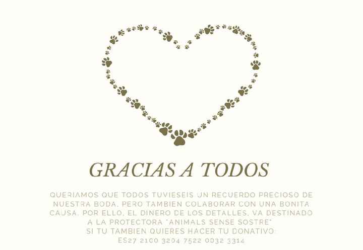  Detalles solidarios 🐾❤ - 1