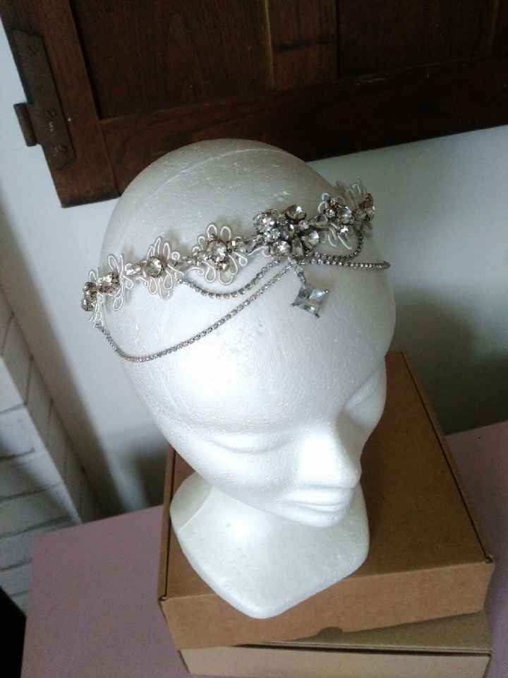  Tocado para este vestido??? - 1