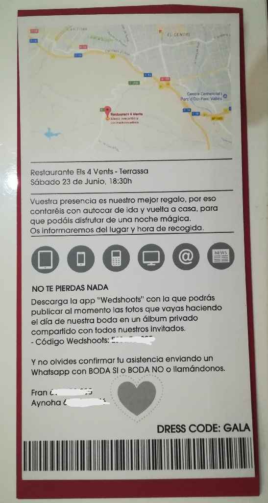  Nuestras invitaciones (easycards) - 2