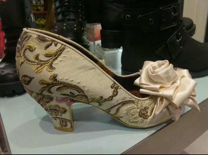 Zapatos novia de tacón bajo - 1