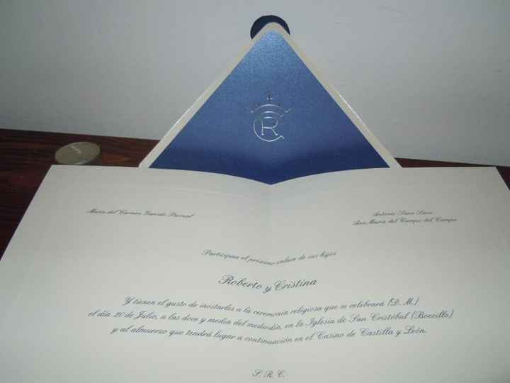 nuestra invitacion de boda