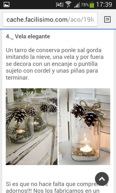 Decoracion con velas - 2