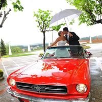 Nuestro coche nupcial!