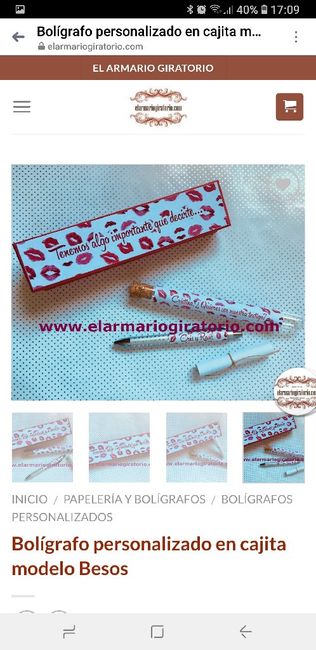 Detalle para testigos. - 2