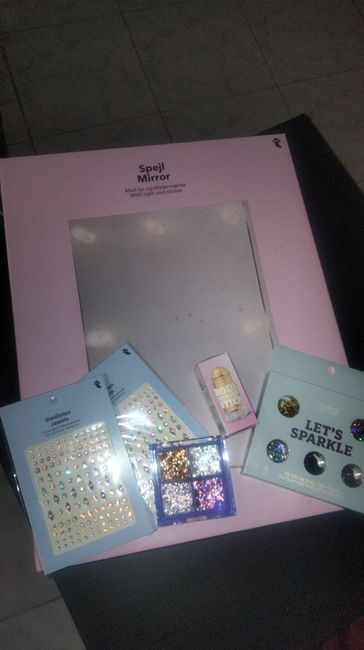 Primeras cositas para el Glitter Bar 1