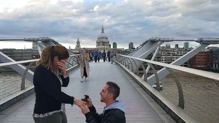Mi pedida en londres 😊😊 - 3