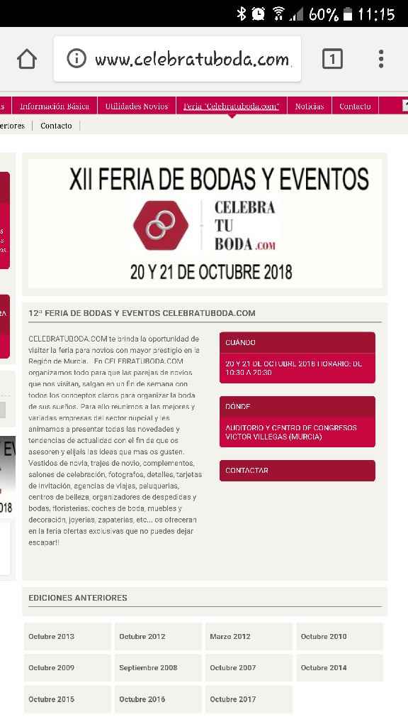 Próximas ferias - 2