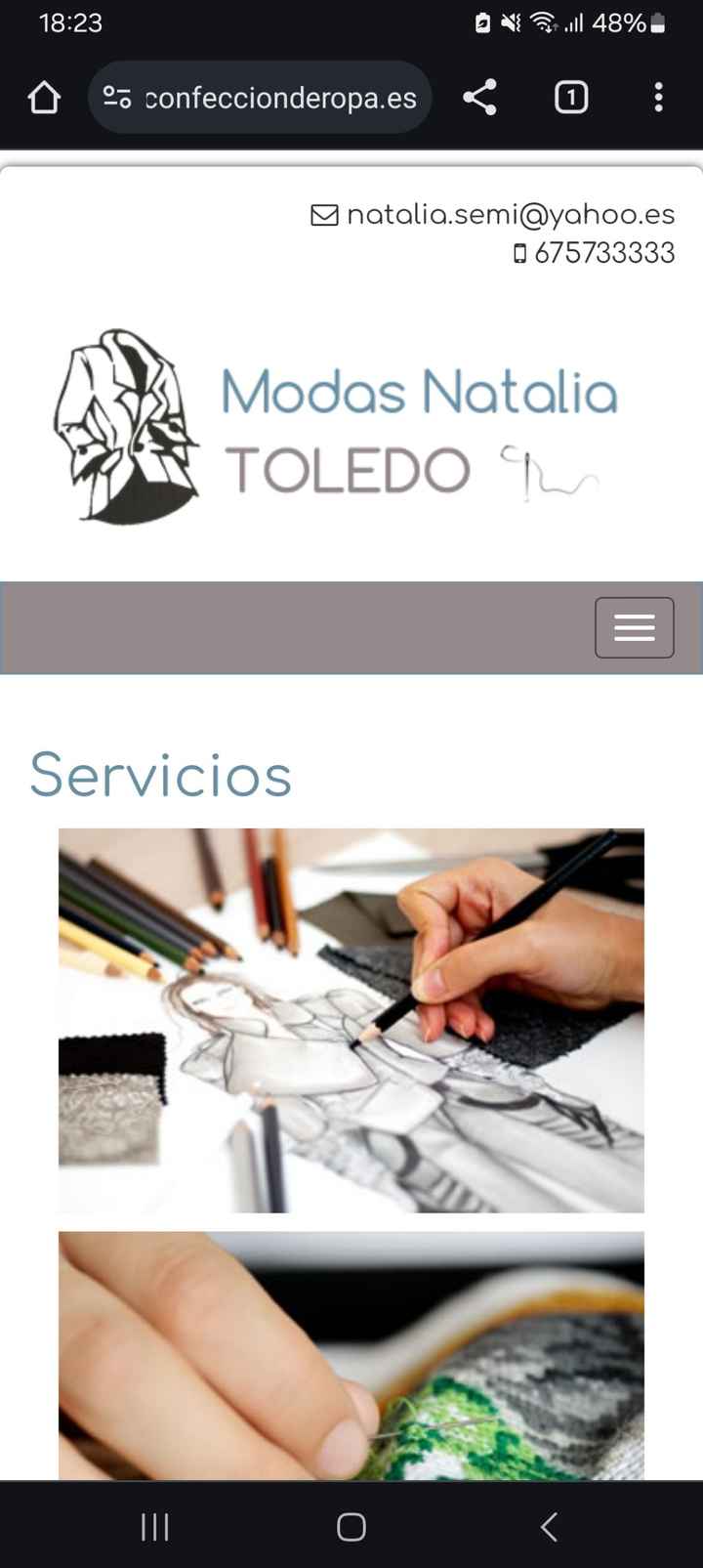 Busco modista nupcial (toledo) - 2