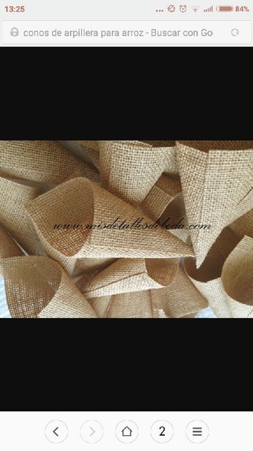 Conos para arroz y petalos - 3