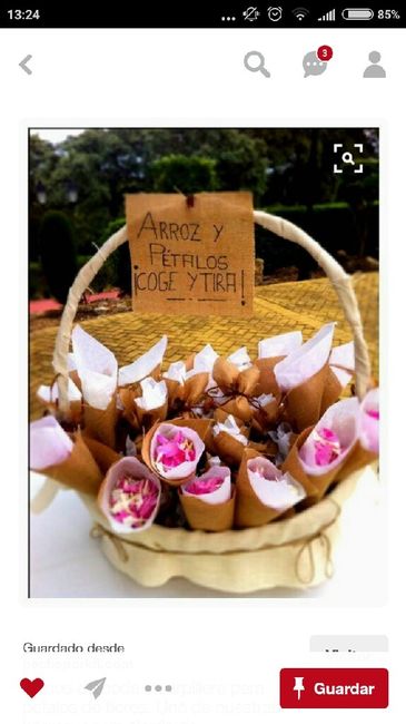 Conos para arroz y petalos - 4