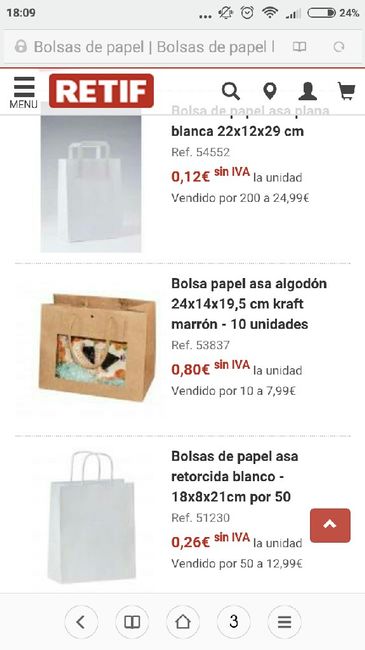 Bolsas chuches - 1