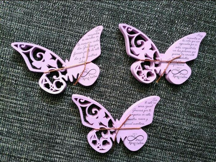 Mariposas agradecimiento - 1