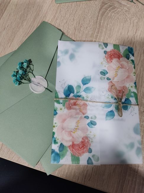 ¡¡¡ya tenemos las invitaciones Montadas!!! 2