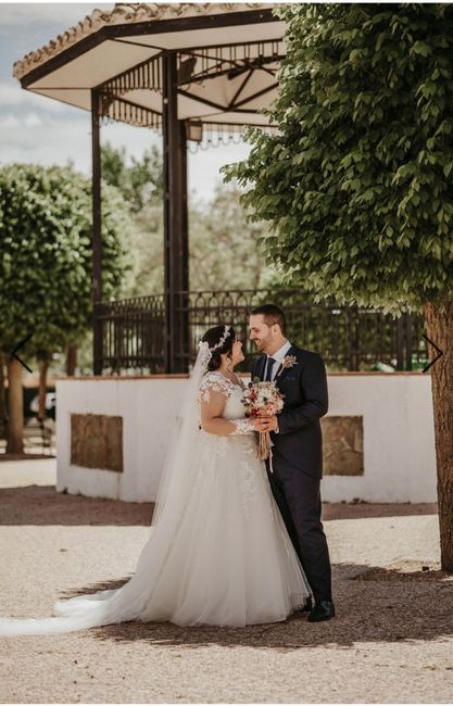 Vestido de novia con o sin manga 1