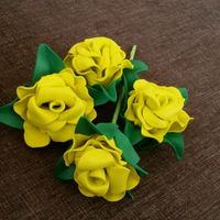 Flores goma eva - 2