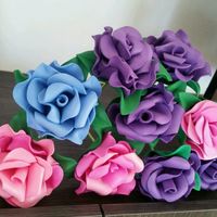 Flores goma eva - 3