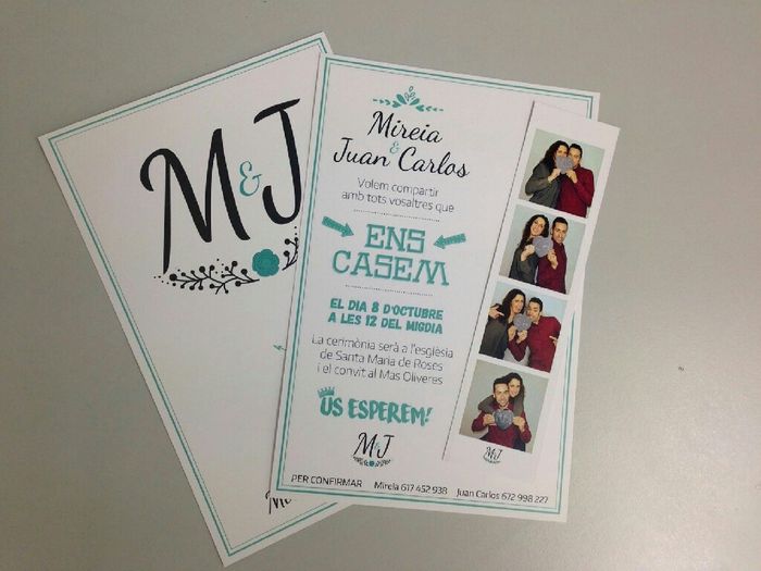 ¿cómo son vuestras invitaciones? - 1