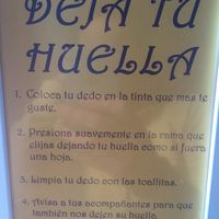 Como colocar arbol de huellas. - 1